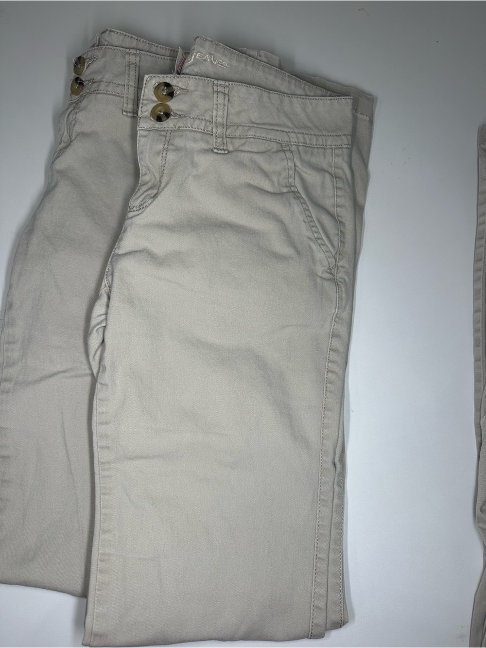 Women’s Arizona Jean Co pants in Light Beige size 5 Long - Picture 4 of 8